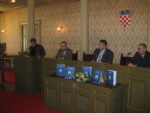 Predstavljanje knjige "Grbovi i zastave Grada Zagreba" u Staroj gradskoj vijećnici, 20.10.2009.