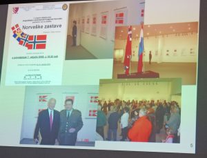 Heimer Norveške zastave slajd izložba 2005